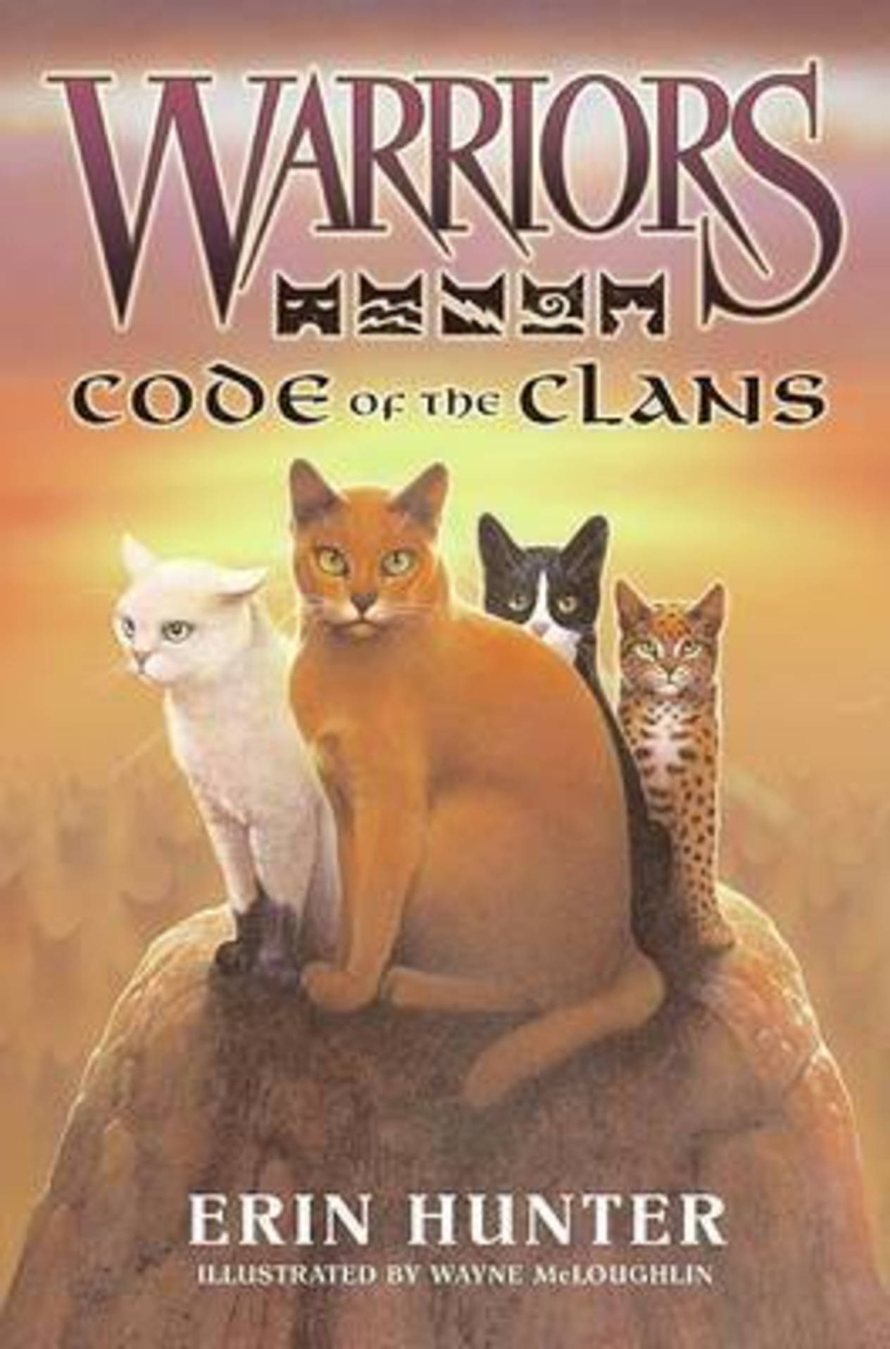 Warriors clan. Эрин Хантер. Эрин Хантер коты Воители. Коты Воители книги. Code of the Clans книга.