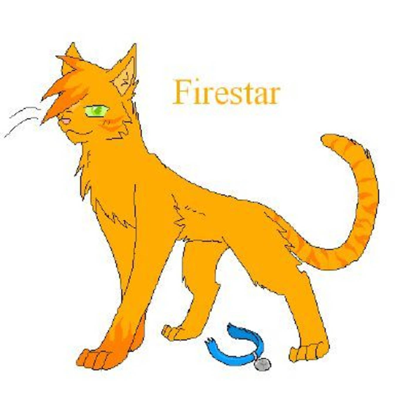 Firestar Of Warrior Cats Wallpaper