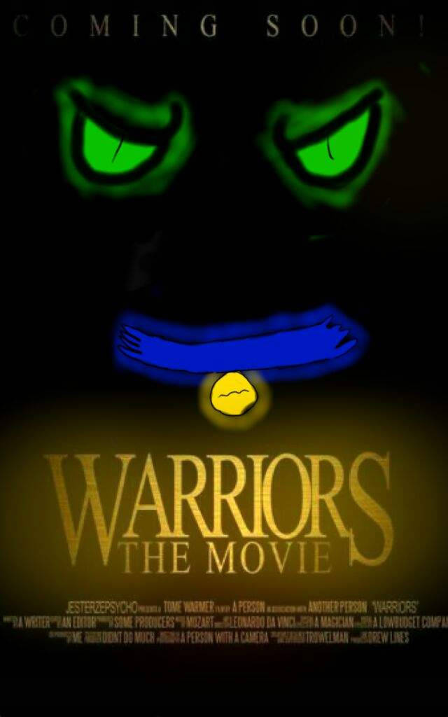 Ojosverdes En El Póster De La Película De Warrior Cats. Fondo de pantalla