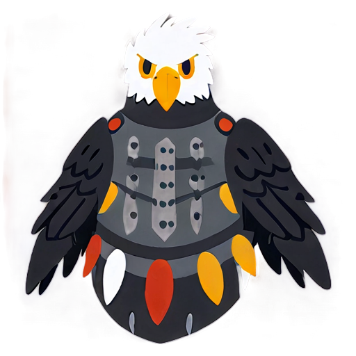 Download Warrior Eagle In Armor Png D | Wallpapers.com