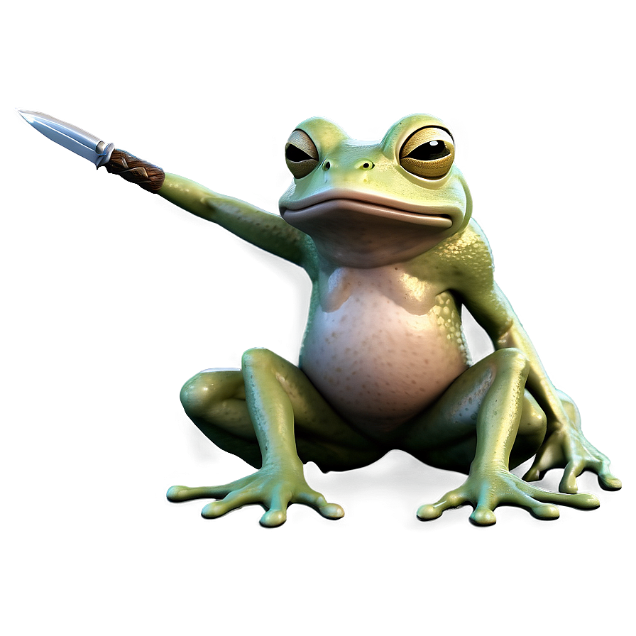 Warrior Frog Cartoon Png 55 PNG