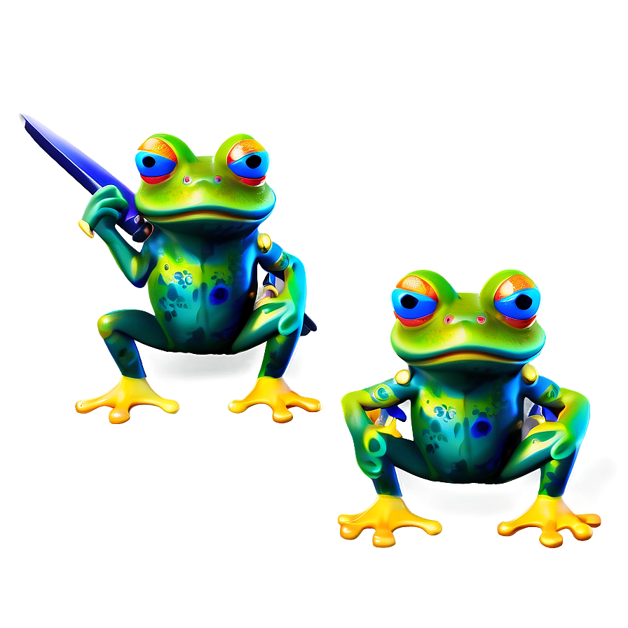 Warrior Frog Cartoon Png 86 PNG