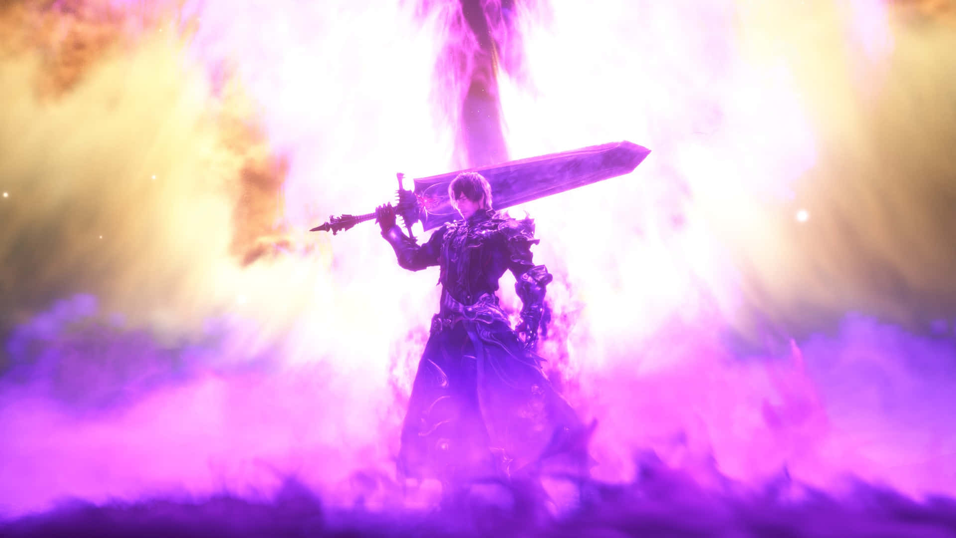 Guerrier De La Lumière Shadowbringers Bataille Finale Fond d'écran