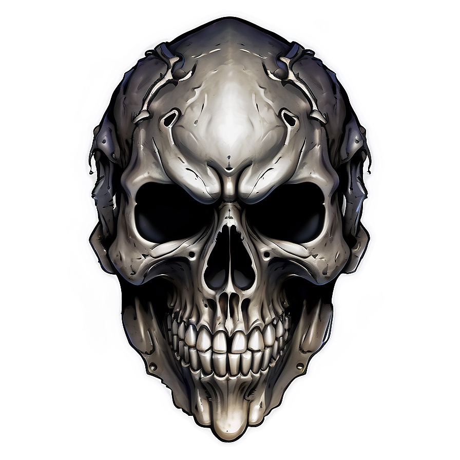 Warrior Skull Emblem Png D PNG