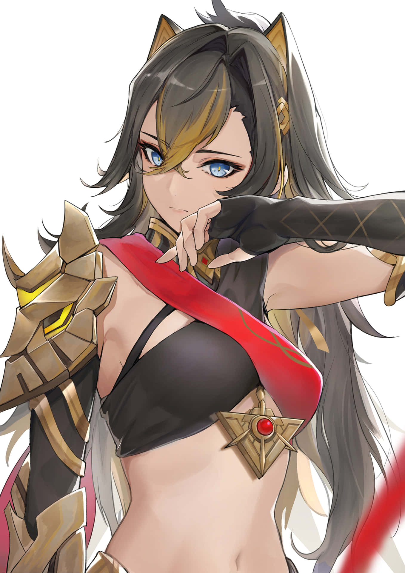 Warrior Woman Anime Character Wallpaper