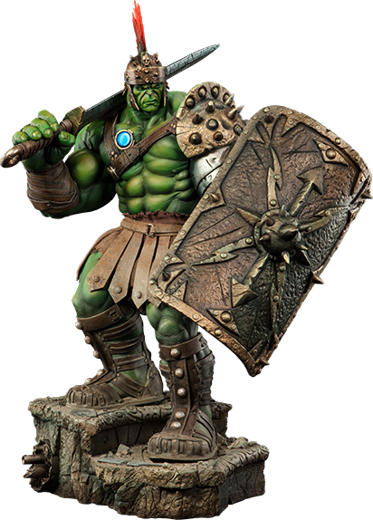 Warrior_ Hulk_ Statue.png PNG