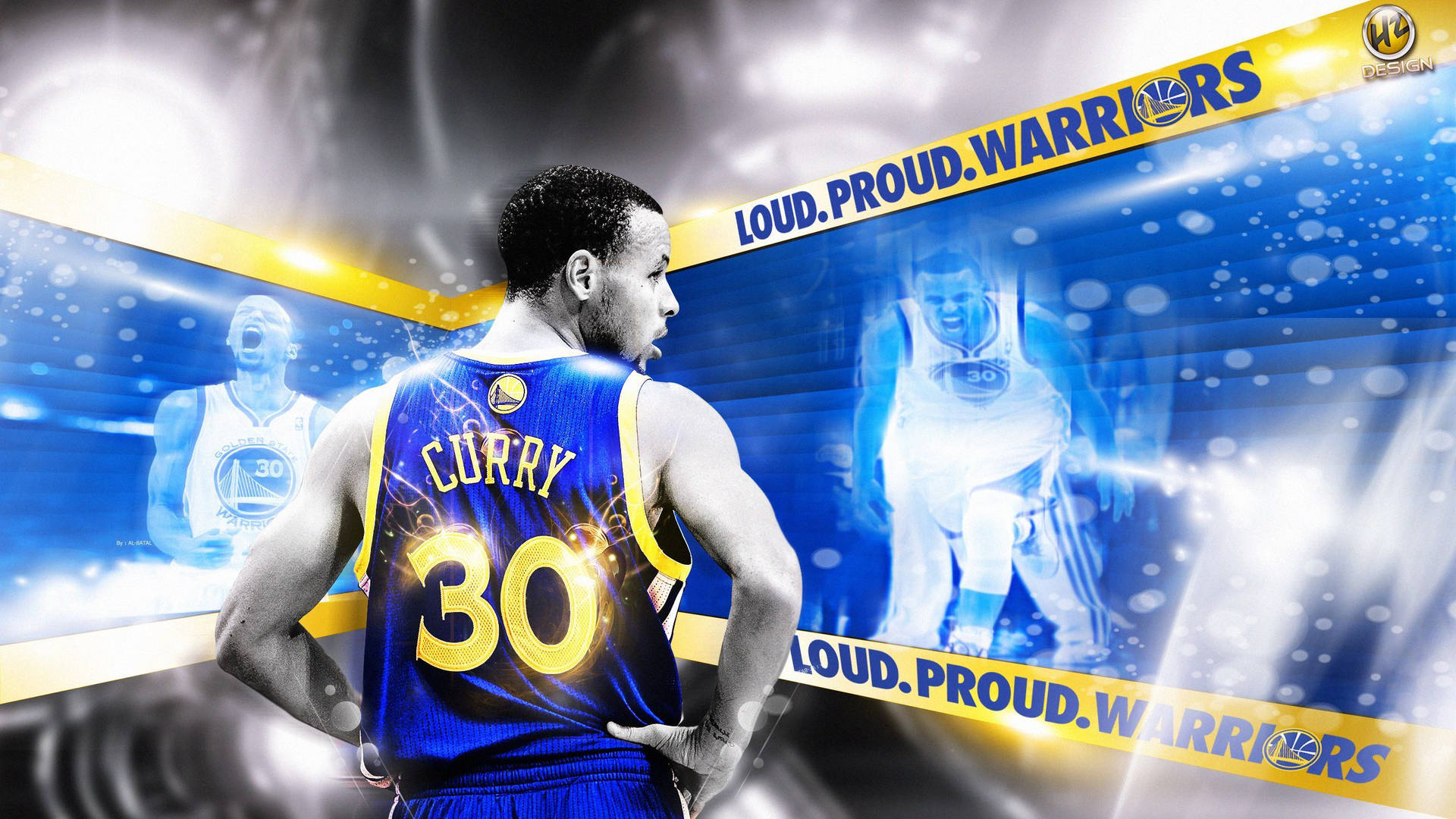 Warriors' Stephen Curry Wallpaper
