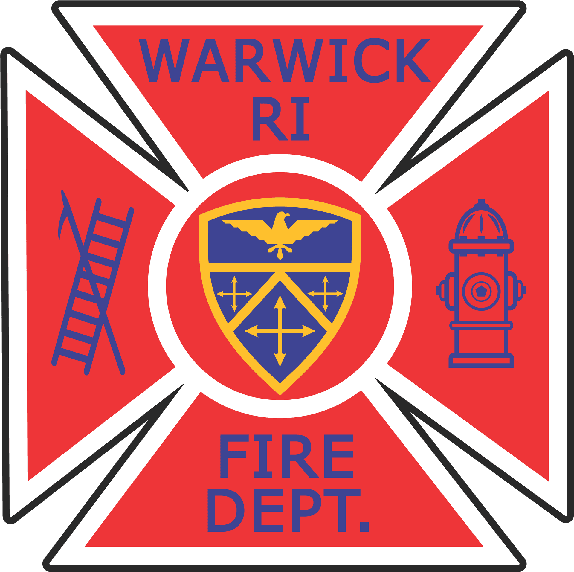 Warwick R I Fire Department Emblem PNG