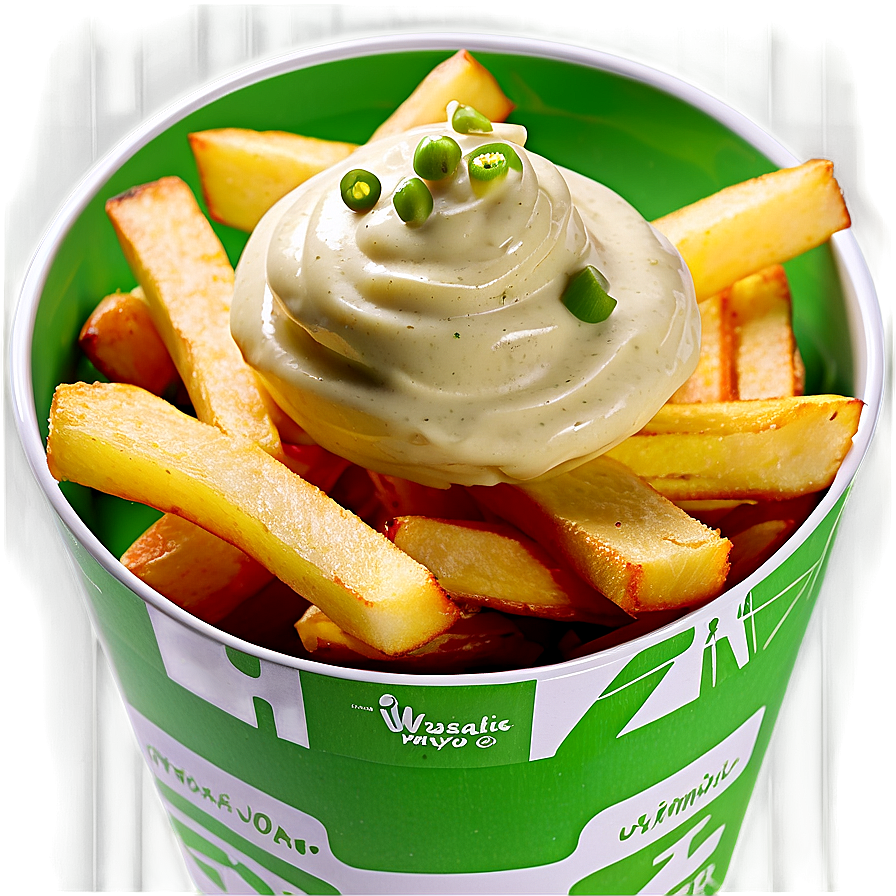 Wasabi Mayo Fries Png 05242024 PNG