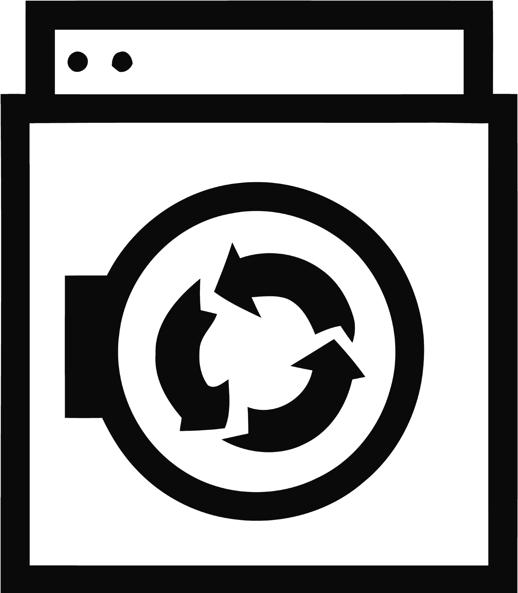 Washing Machine Icon Vector PNG