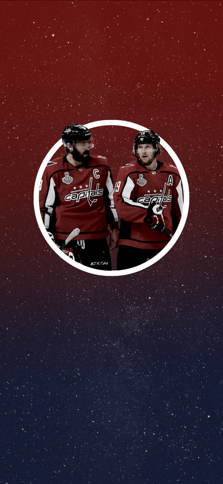 Download Washington Capitals Players Nicklas Backstrom And Alexander Ovechkin  Wallpaper