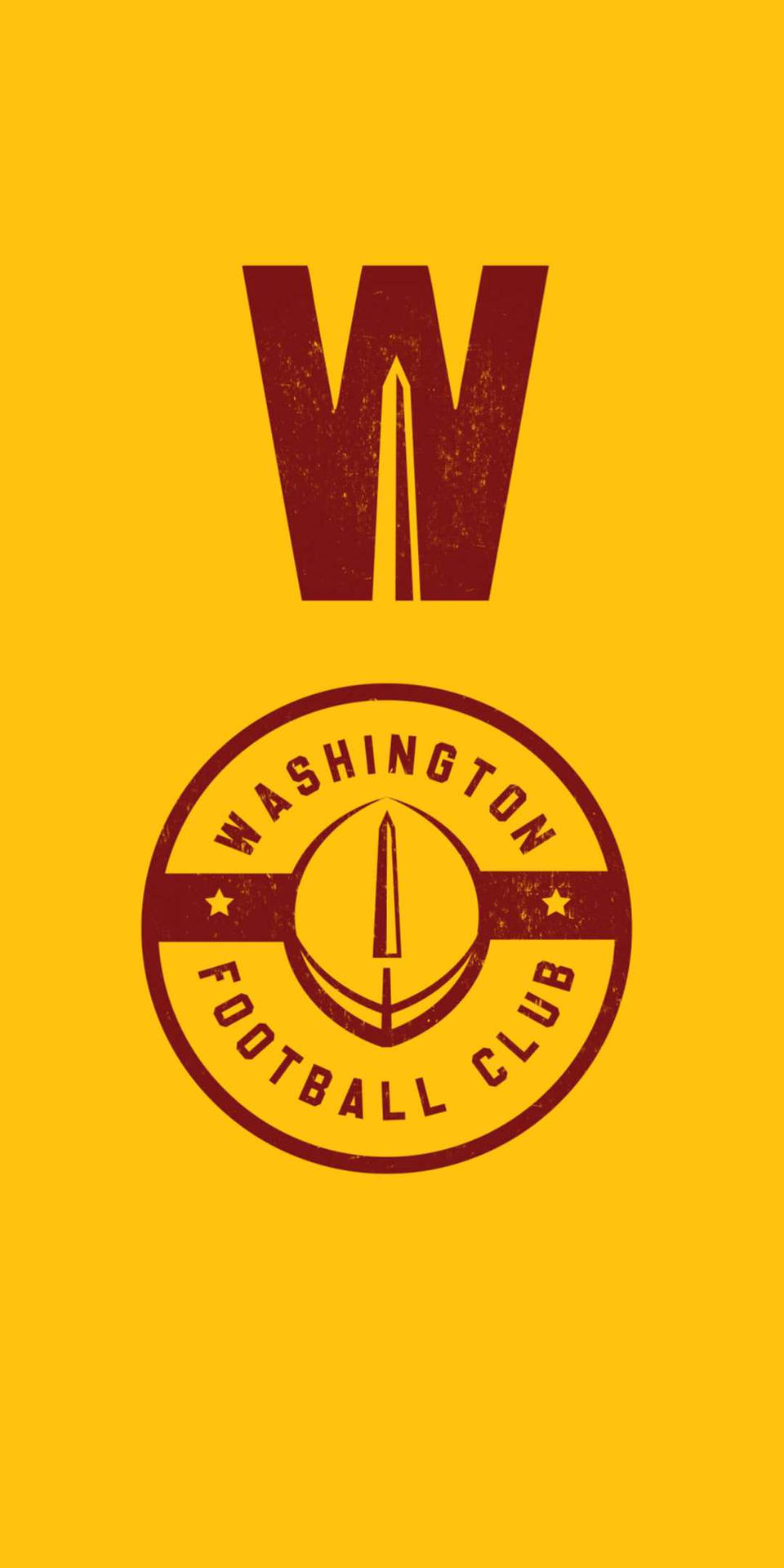 Washington Commanders Football Club Wallpaper