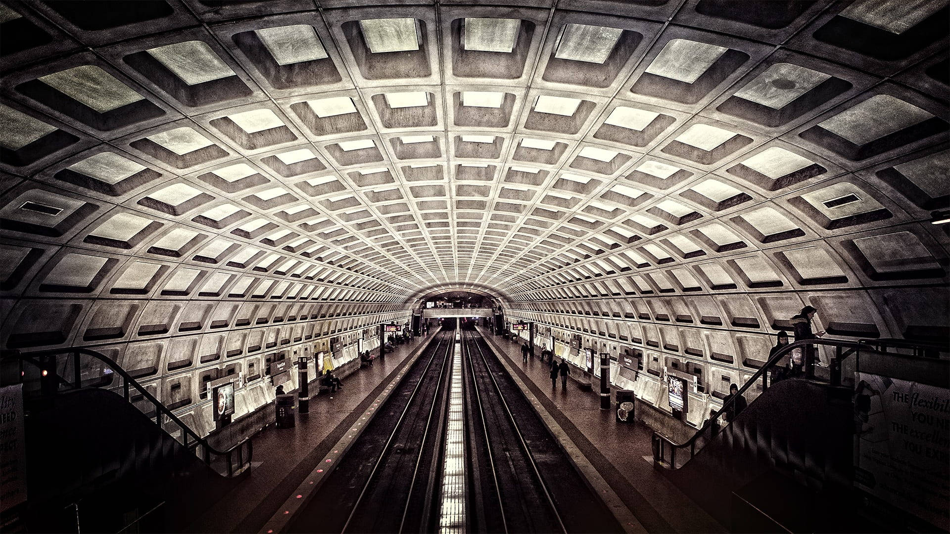 Washington Dc Metro Station
