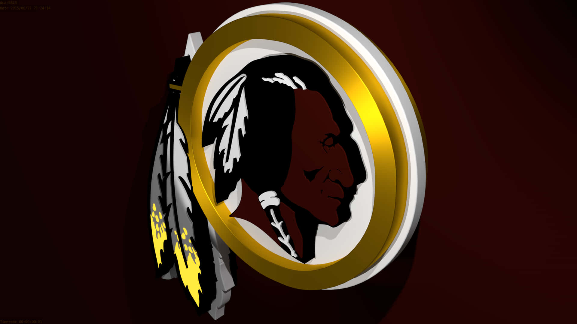 ¡losfanáticos De Los Washington Redskins Están Listos Para Animar A Su Equipo Favorito! Fondo de pantalla