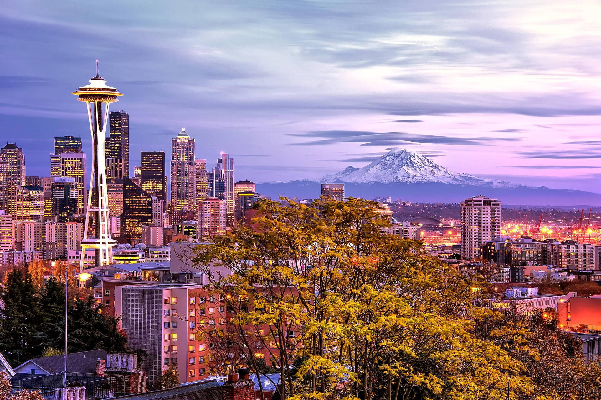 Washington Seattle Urban Cityscape