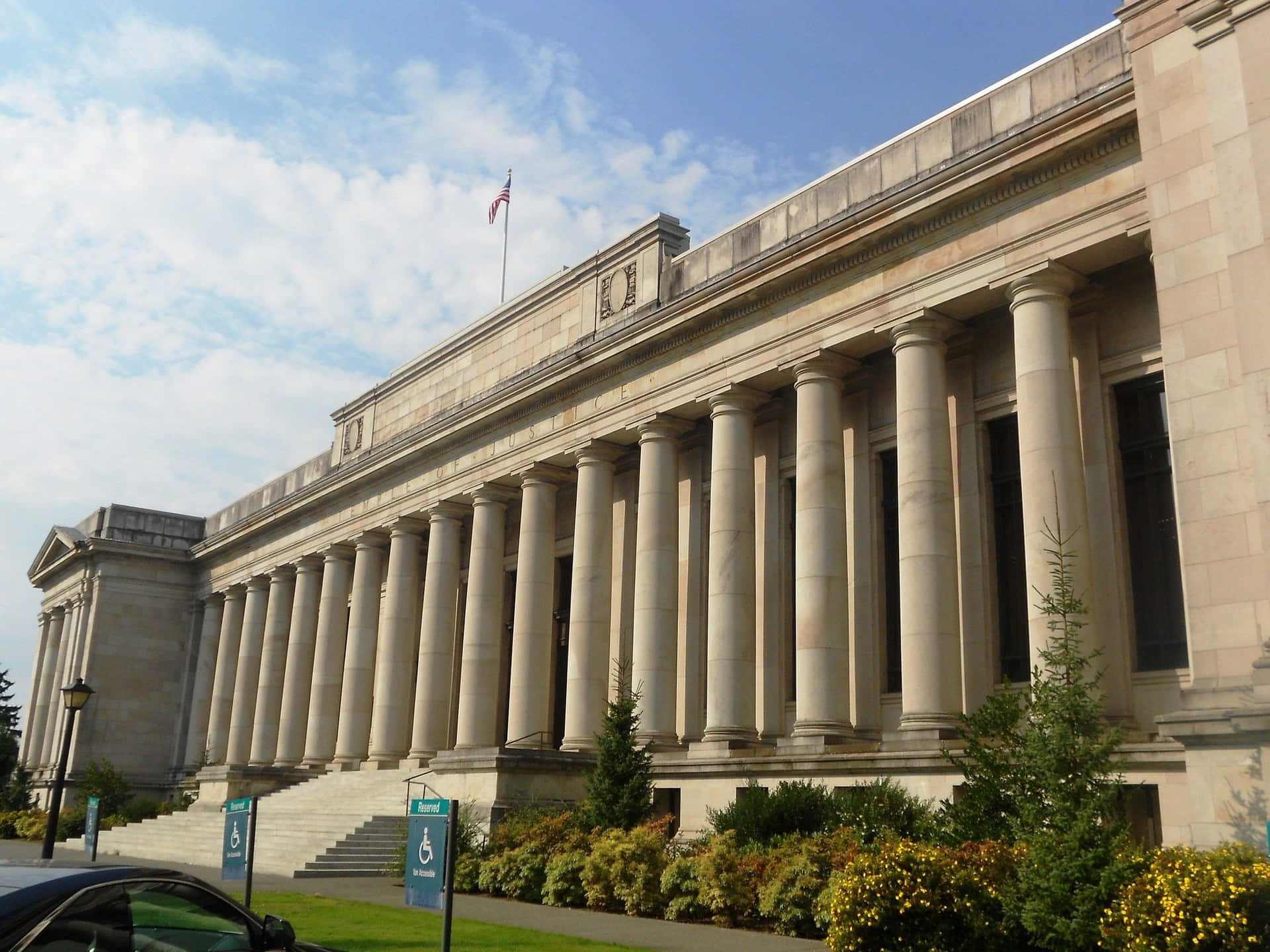 Edificiode La Corte Suprema De Washington Fondo de pantalla