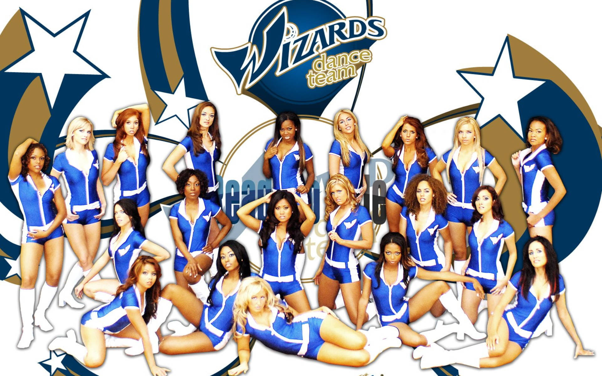 Washington Wizards Dance Team Cover Wallpaper
