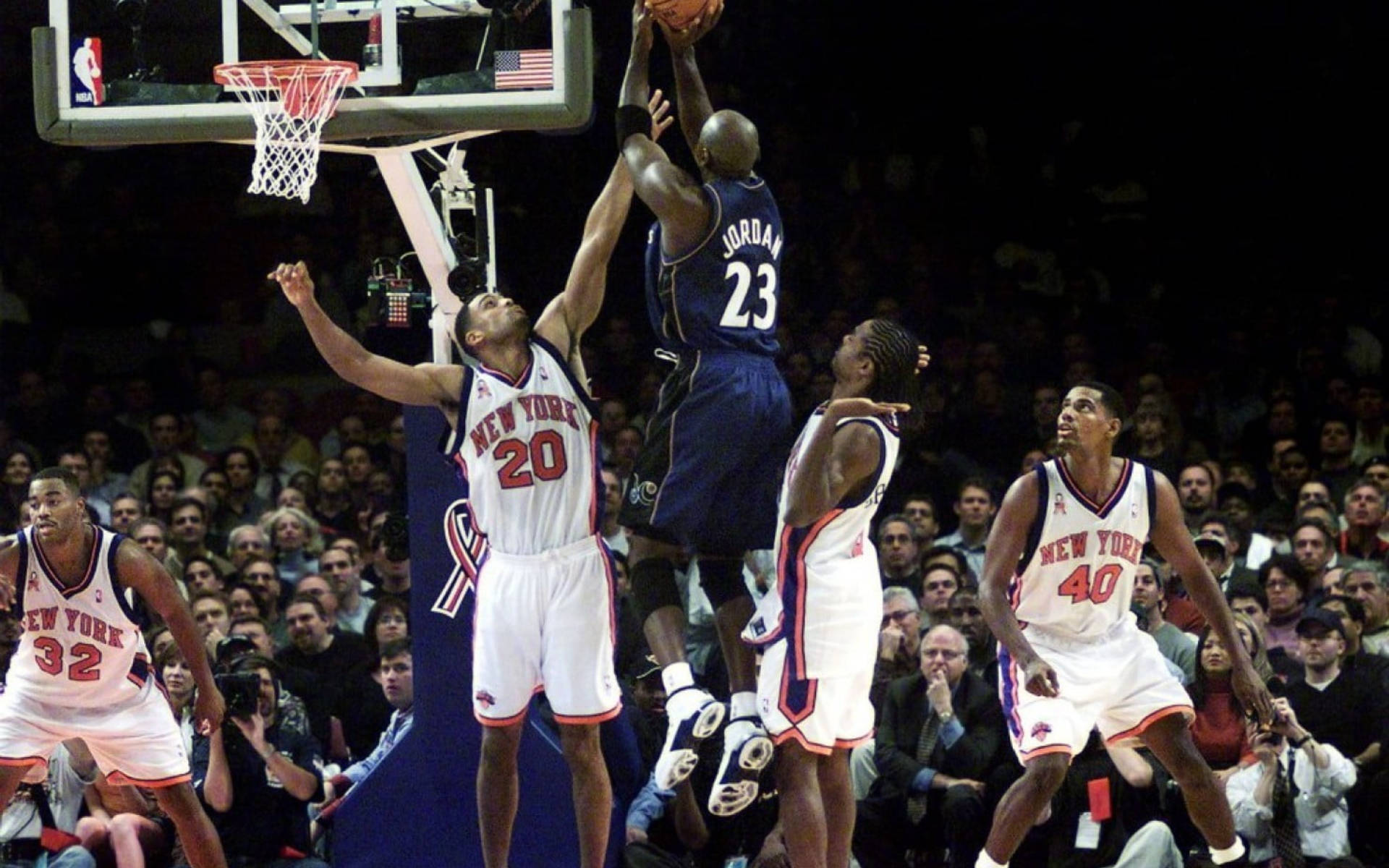Washington Wizards Michael Jordan Jump Shot Wallpaper