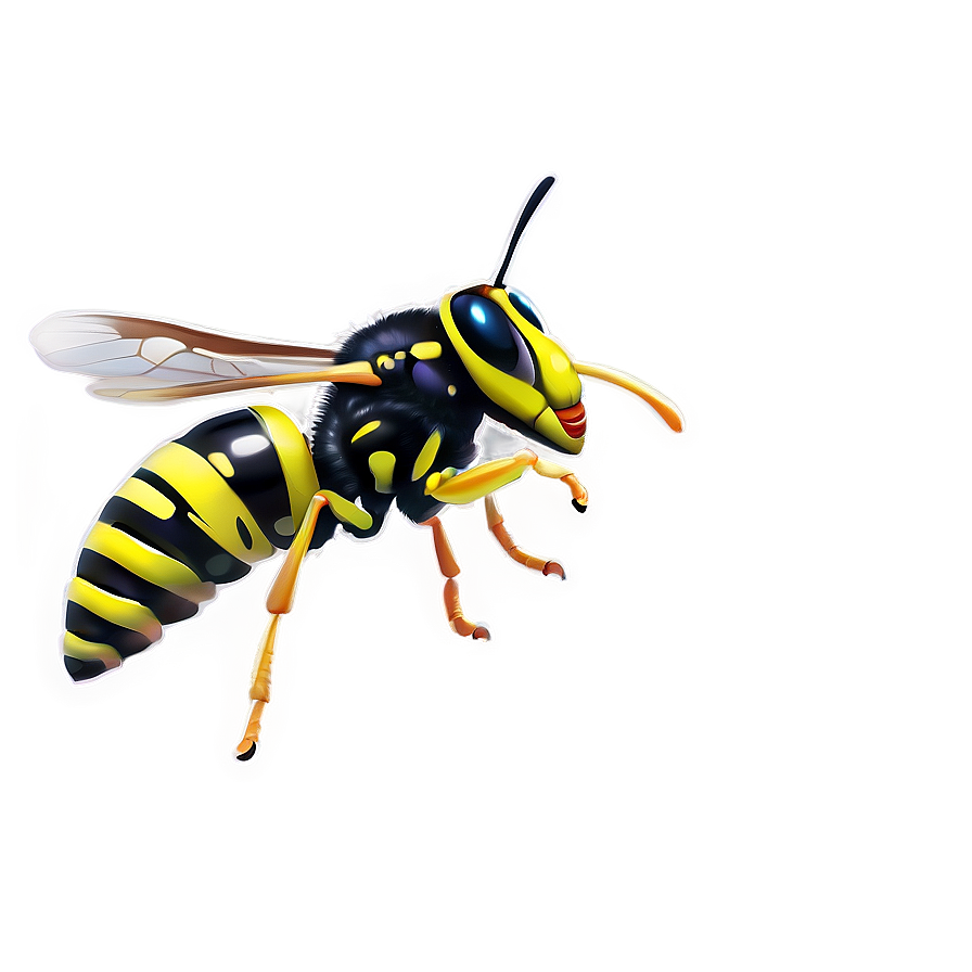 Wasp In Flight Png 05242024 PNG