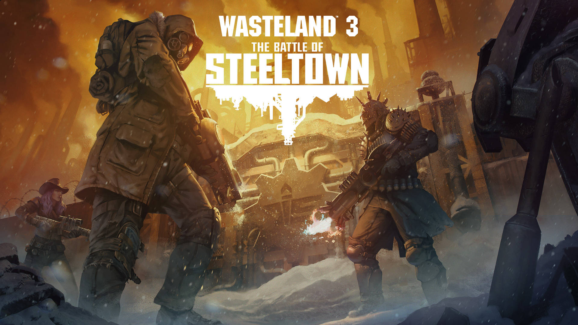 Wasteland 3 Videospil Wallpaper