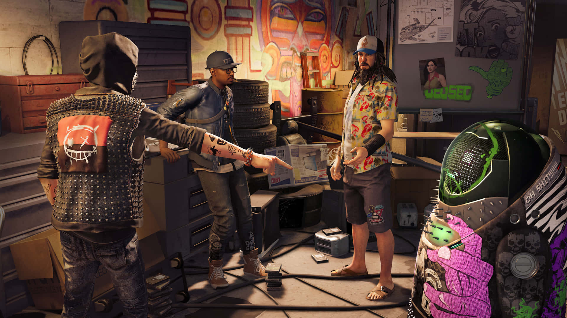 Enjoy 4k graphics with Watch Dogs 2 Wallpaper