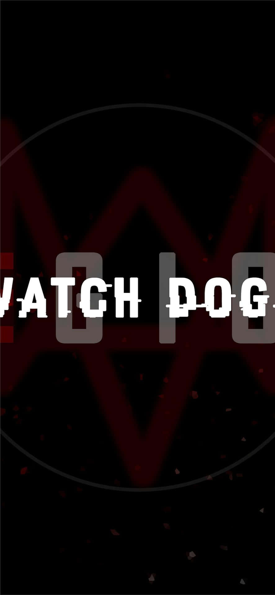 Watchdogs Iphone Minimalist - Overvågning Hundene Iphone Minimalistisk Wallpaper