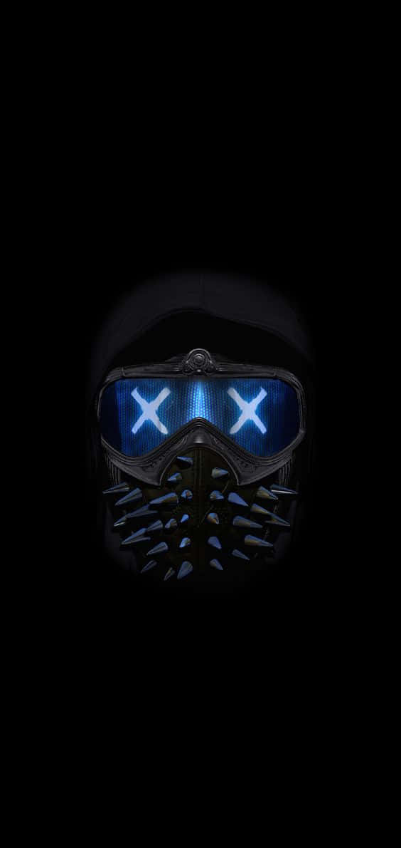 Mask From Watch Dogs Iphone Wallpaper