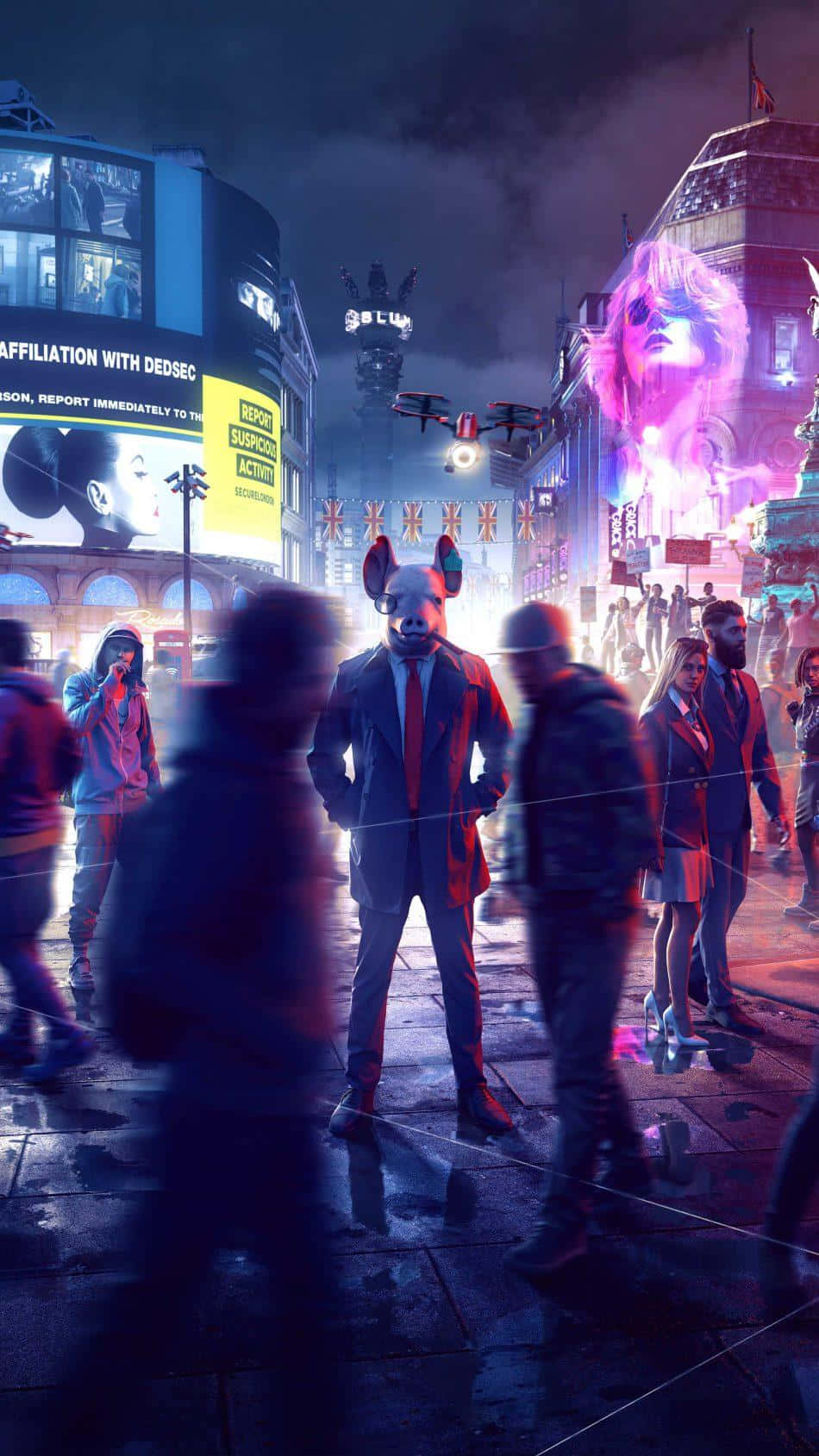 Play Watch Dogs on Your iPhone Wallpaper