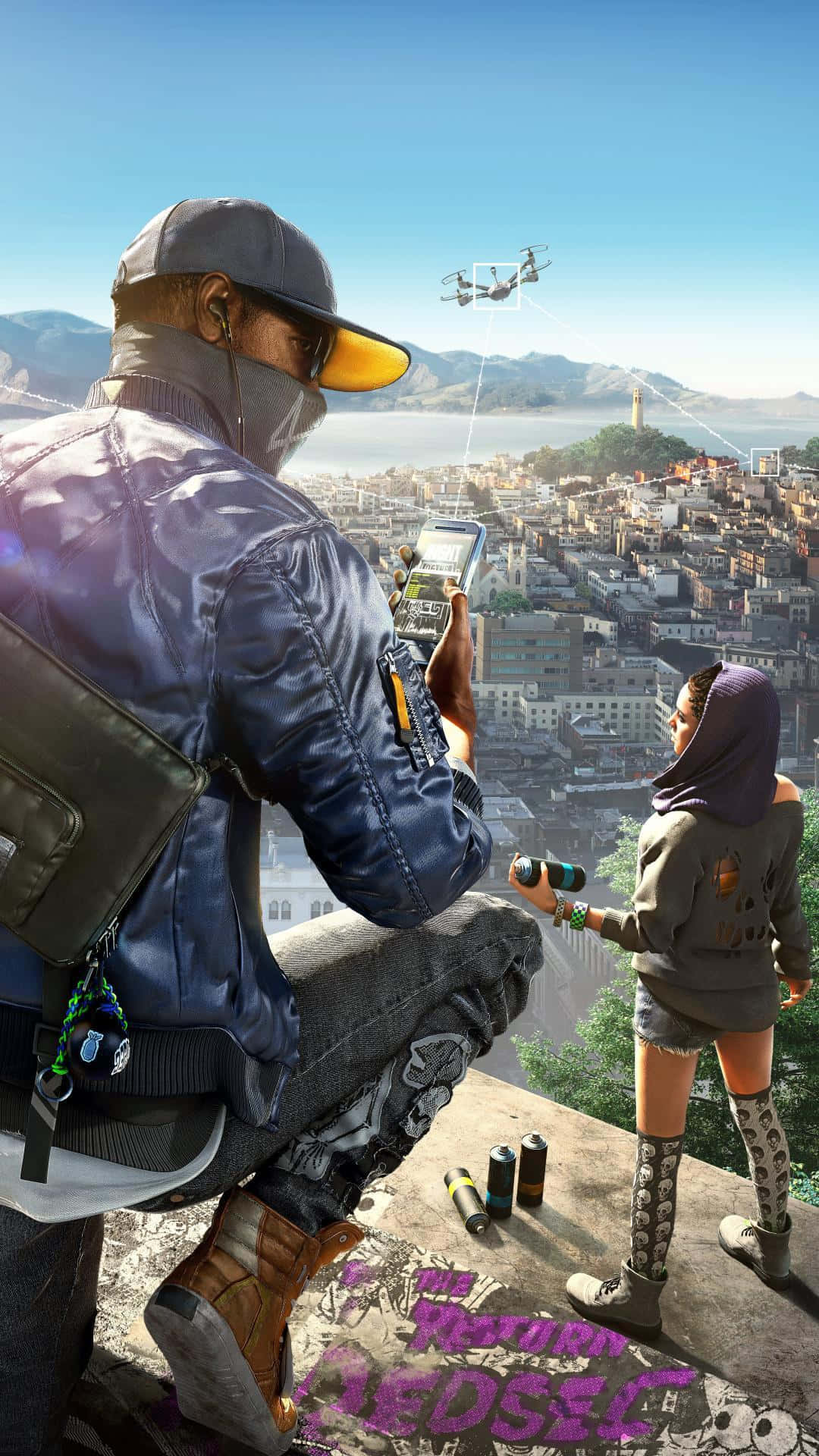 "Hack Your Reality - Play Watch Dogs on Your iPhone" Wallpaper