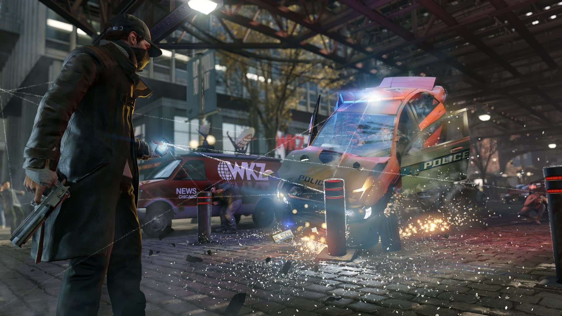 Play Watch Dogs - Unleash the power of technology to disrupt and control Wallpaper
