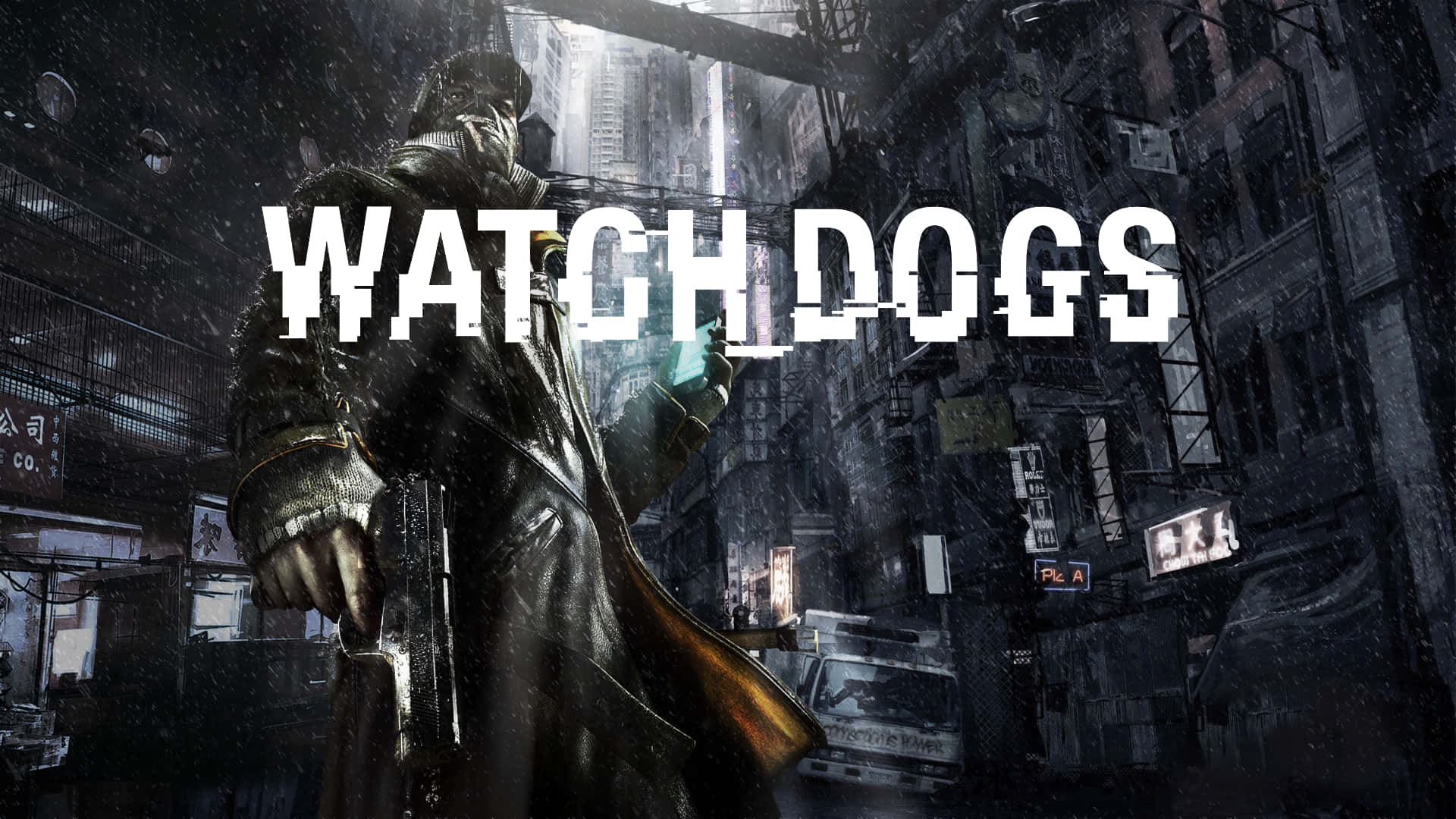 Oplev en spændende åben verden af WATCH_DOGS. Wallpaper