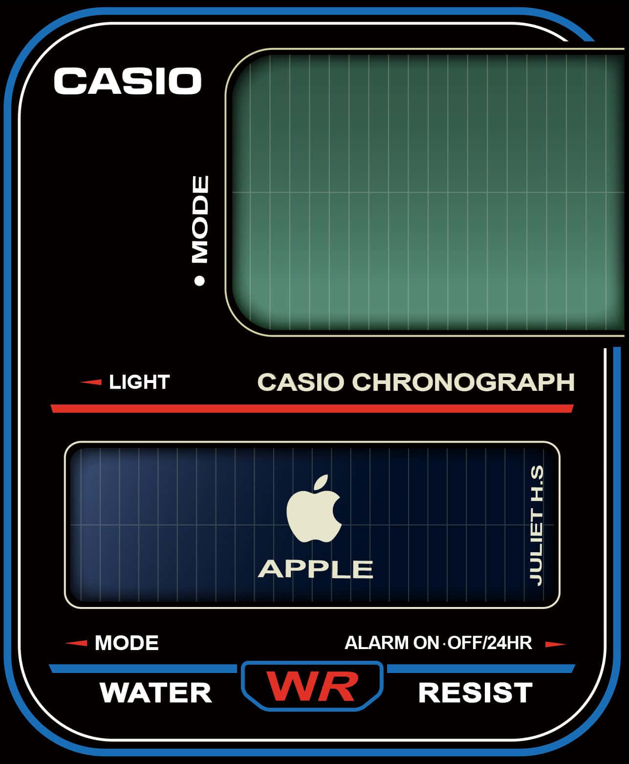 Casio Chronograph Wr Resistor