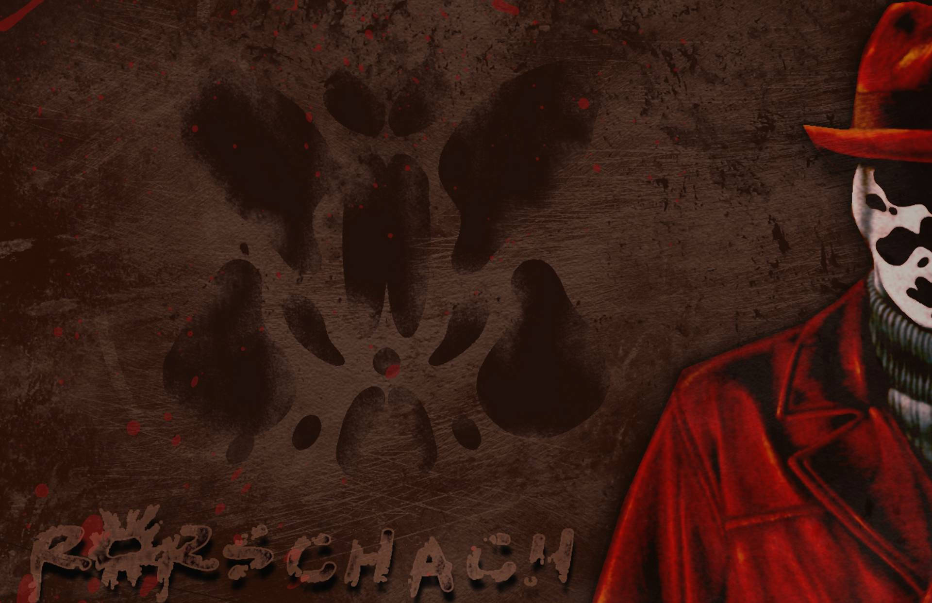 Watchmen Rorschach Dark Art Wallpaper