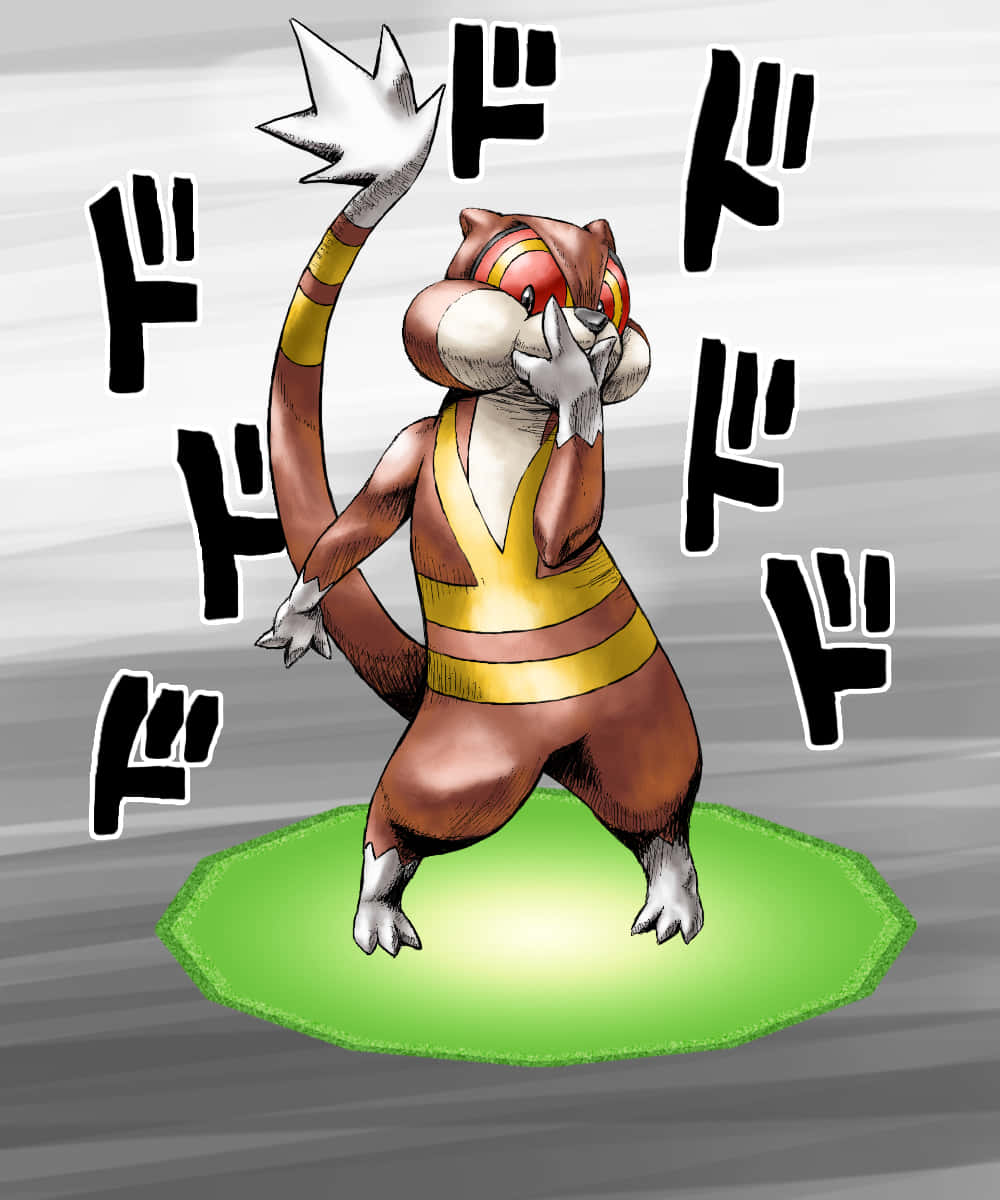 Watchog Pokemon Artwork Wallpaper