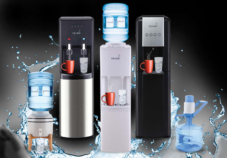 Water Dispenser Collection Splash Background PNG