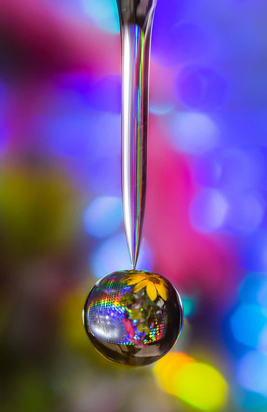 The mysterious beauty of a single water drop