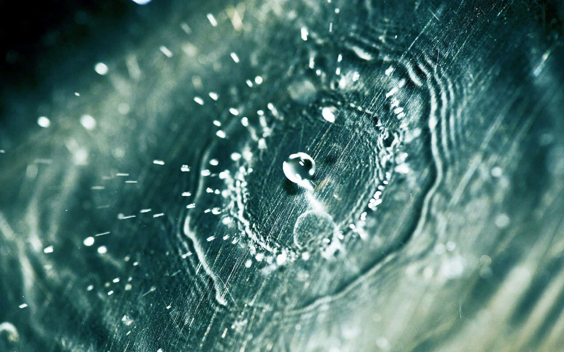 Refreshing water droplet
