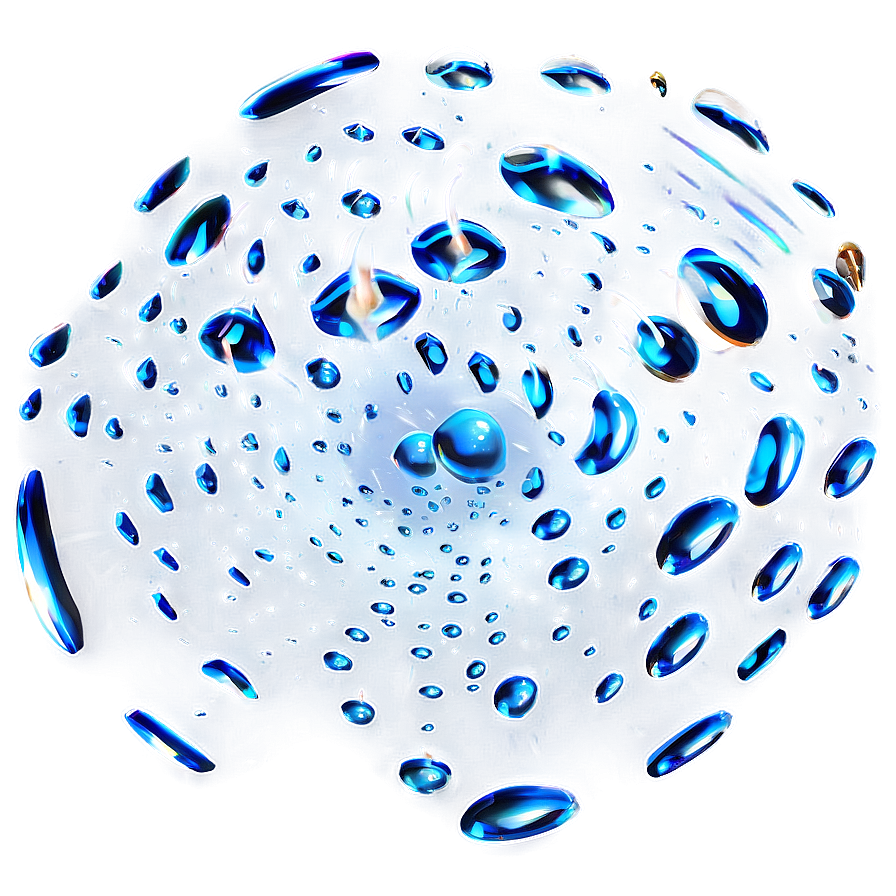 Water Droplets And Bubbles Png 06262024 PNG