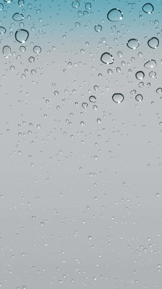 Water Dropletson Glass Texture Wallpaper