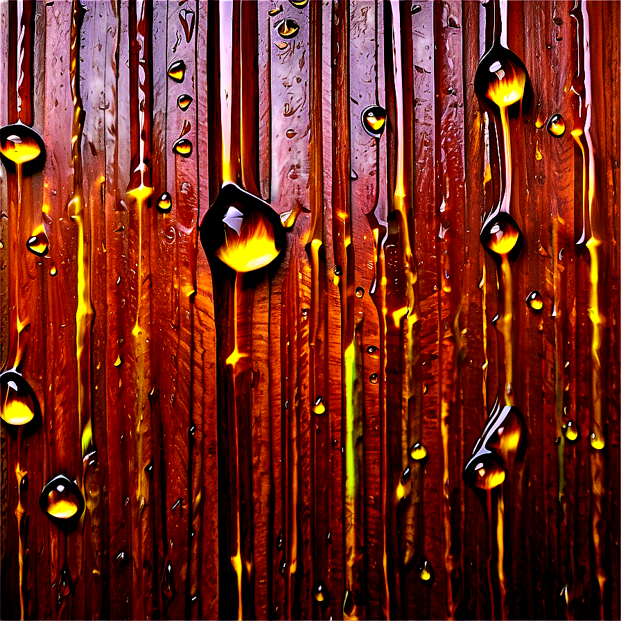 Water Drops On Wooden Surface Png Hkh PNG