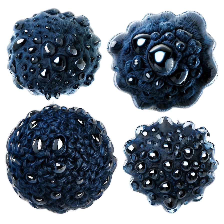 Water Drops On Wool Texture Png 71 PNG