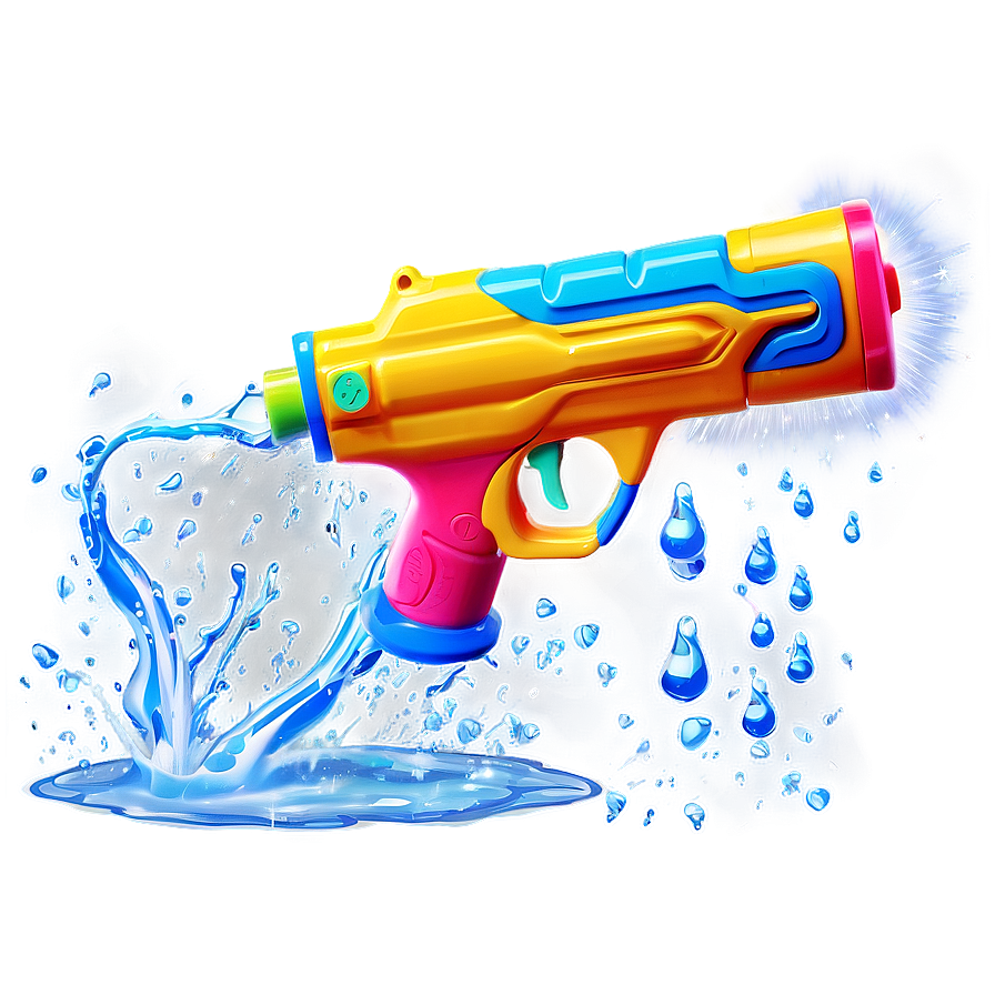 Water Gun Play Shoot Png 06242024 PNG