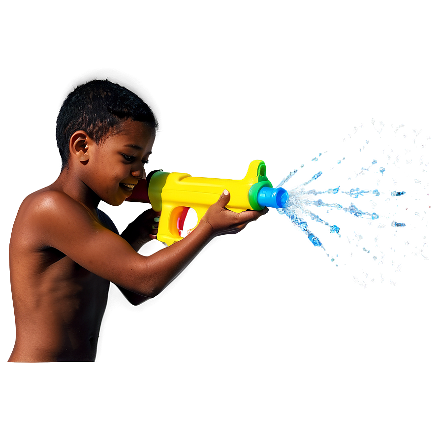 Water Gun Play Shoot Png 06242024 PNG