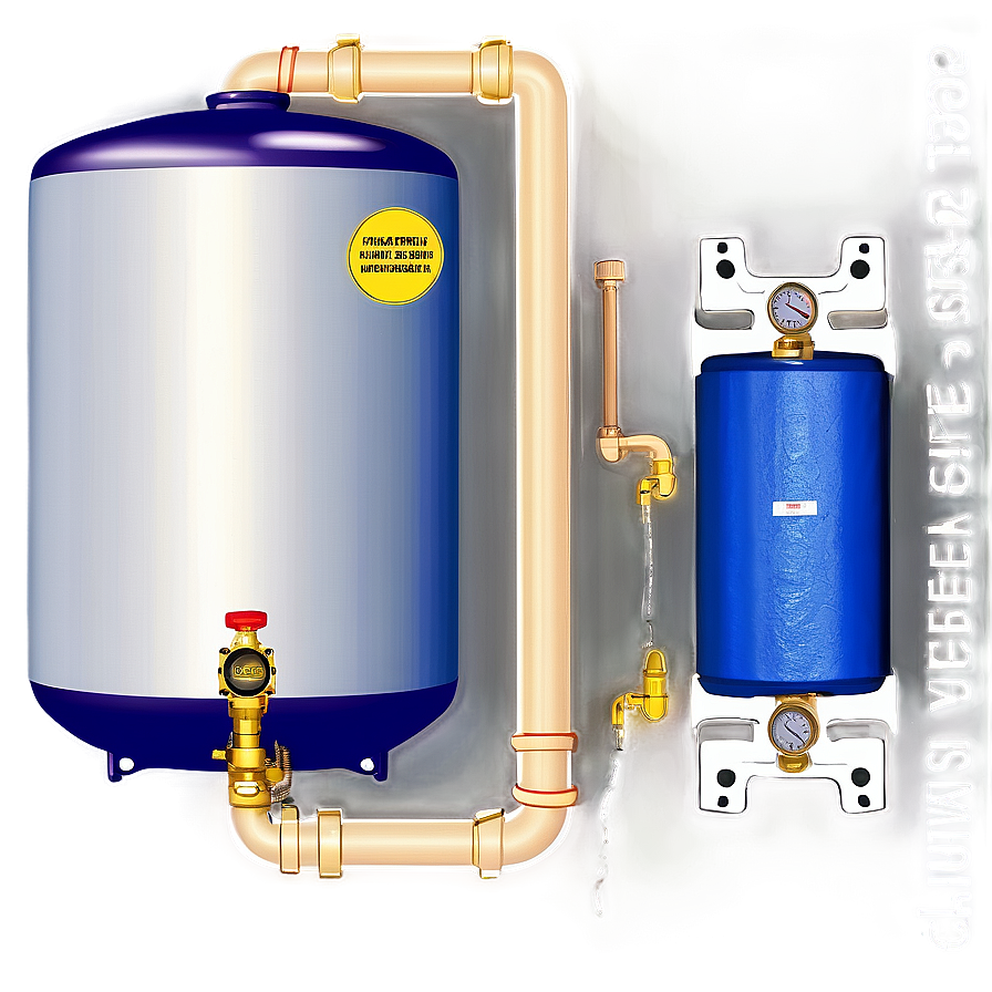 Water Heater Expansion Tank Installation Png 5 PNG