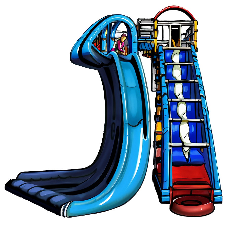 Water Park Slides Png 25 PNG