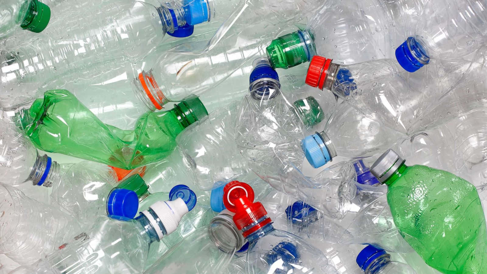 Water Plastic Bottles Wallpaper