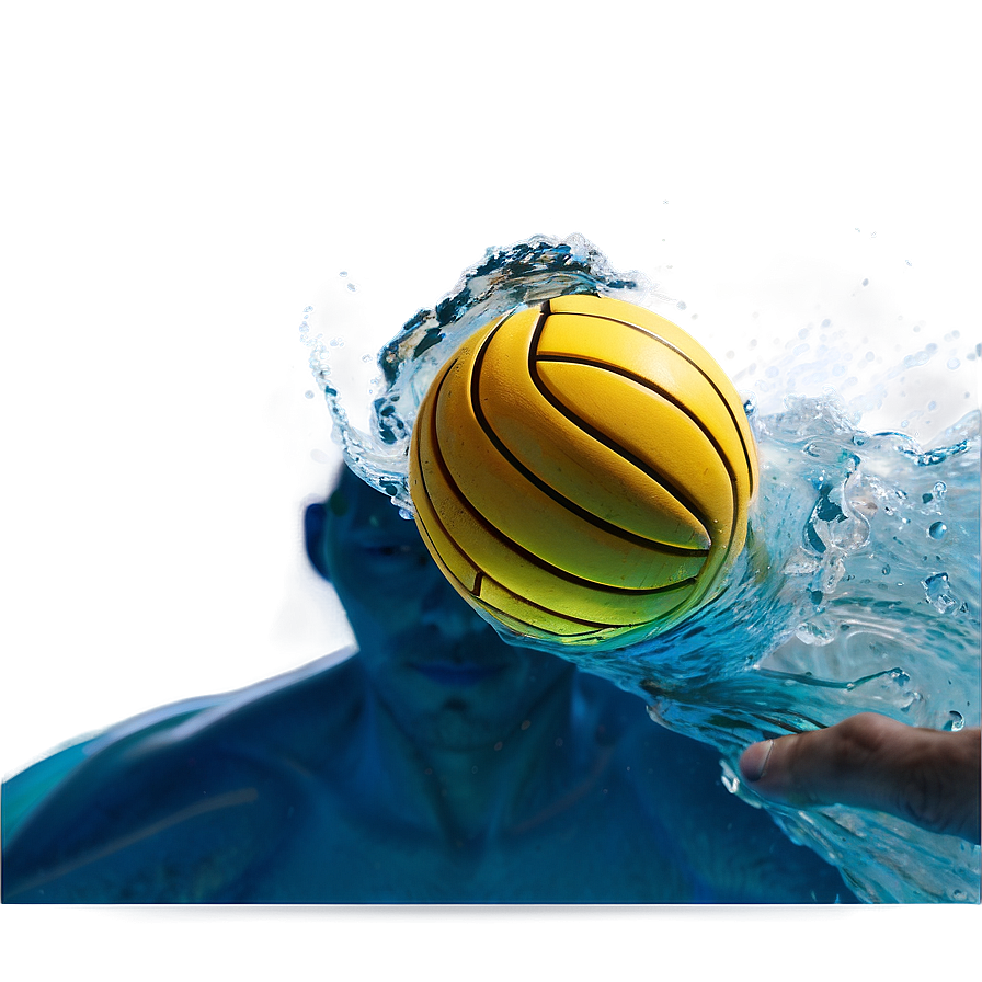 Water Polo Ball Close-up Png Kqe PNG