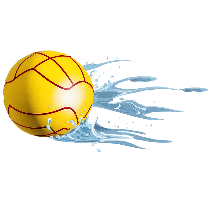 Water Polo Ball Design Png Unv95 PNG