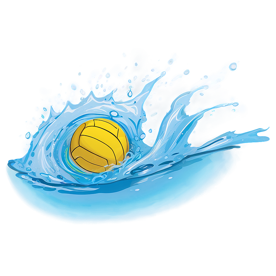 Water Polo Ball In Motion Png 06132024 PNG