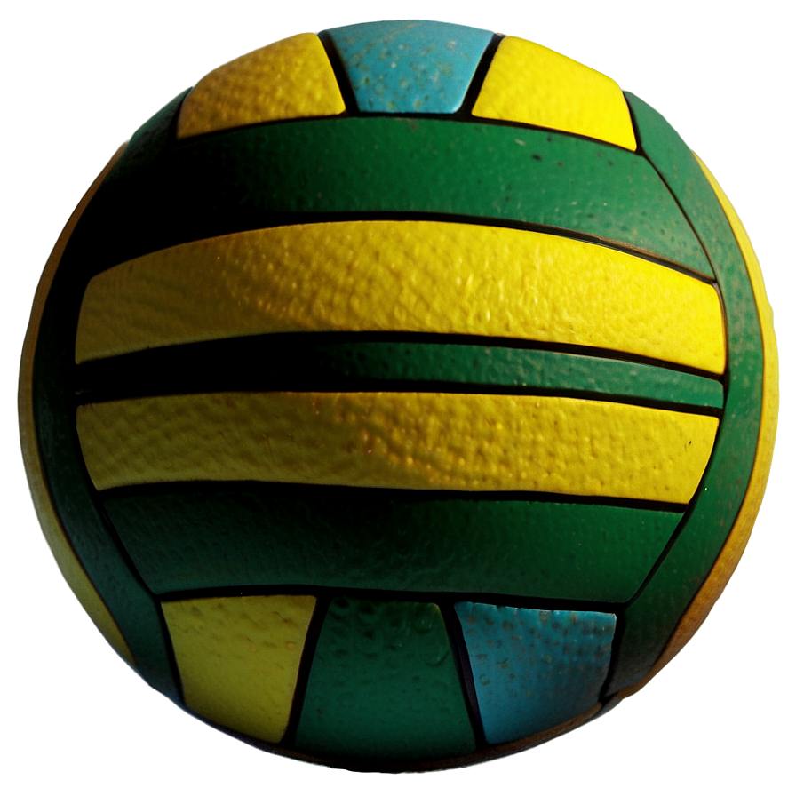 Water Polo Ball On White Png 06132024 PNG